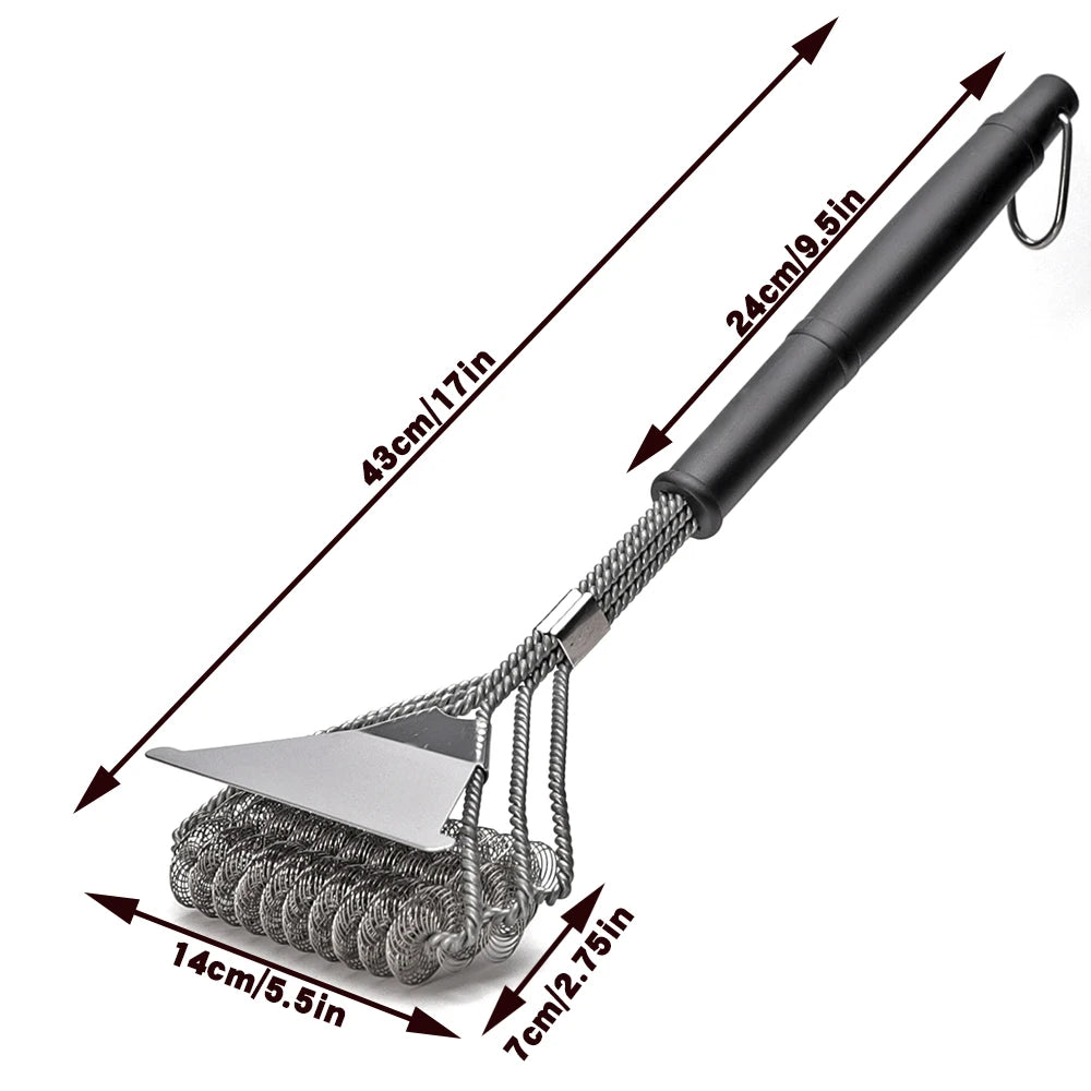 Kitchen Charm™ Safe Grill Brush