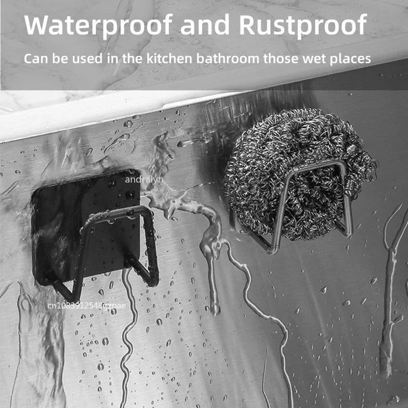 Kitchen Charm™ Stainless Steel Sink Sponge Holder