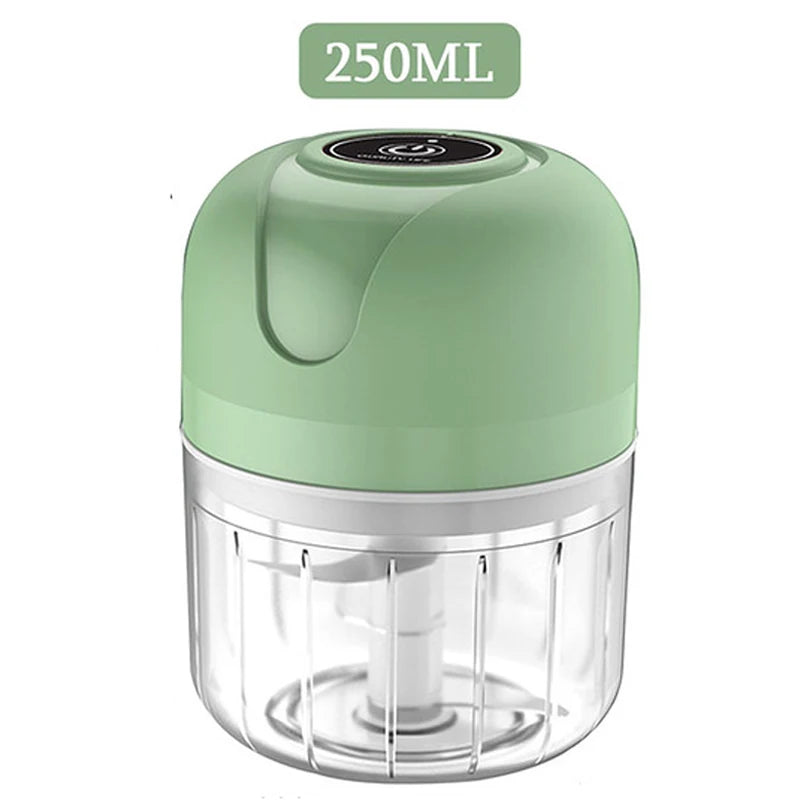 Kitchen Charm™ Mini Electric Garlic Chopper