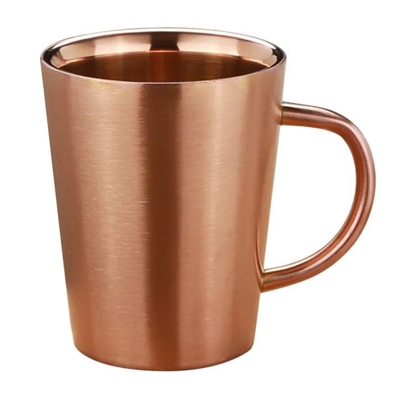 Kitchen Charm™ Double Wall Stainless Steel Coffee Mug
