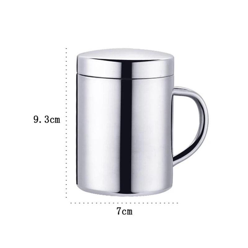 Kitchen Charm™ Double Wall Stainless Steel Coffee Mug