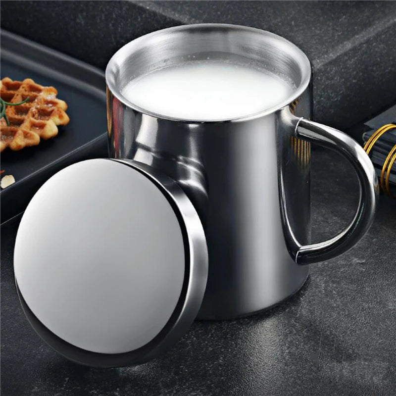 Kitchen Charm™ Double Wall Stainless Steel Coffee Mug