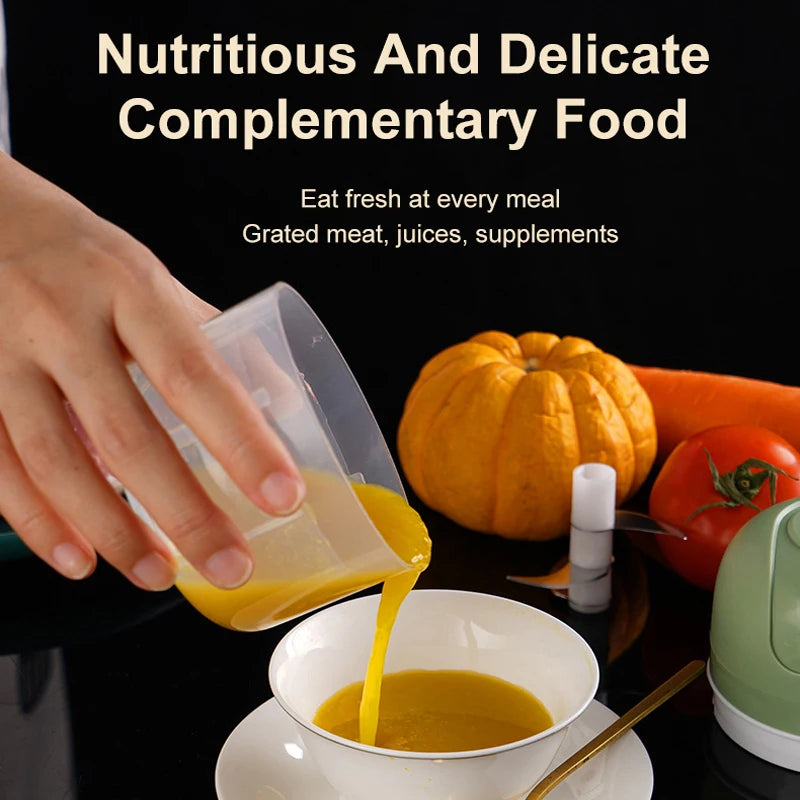 Kitchen Charm™ Mini Electric Garlic Chopper