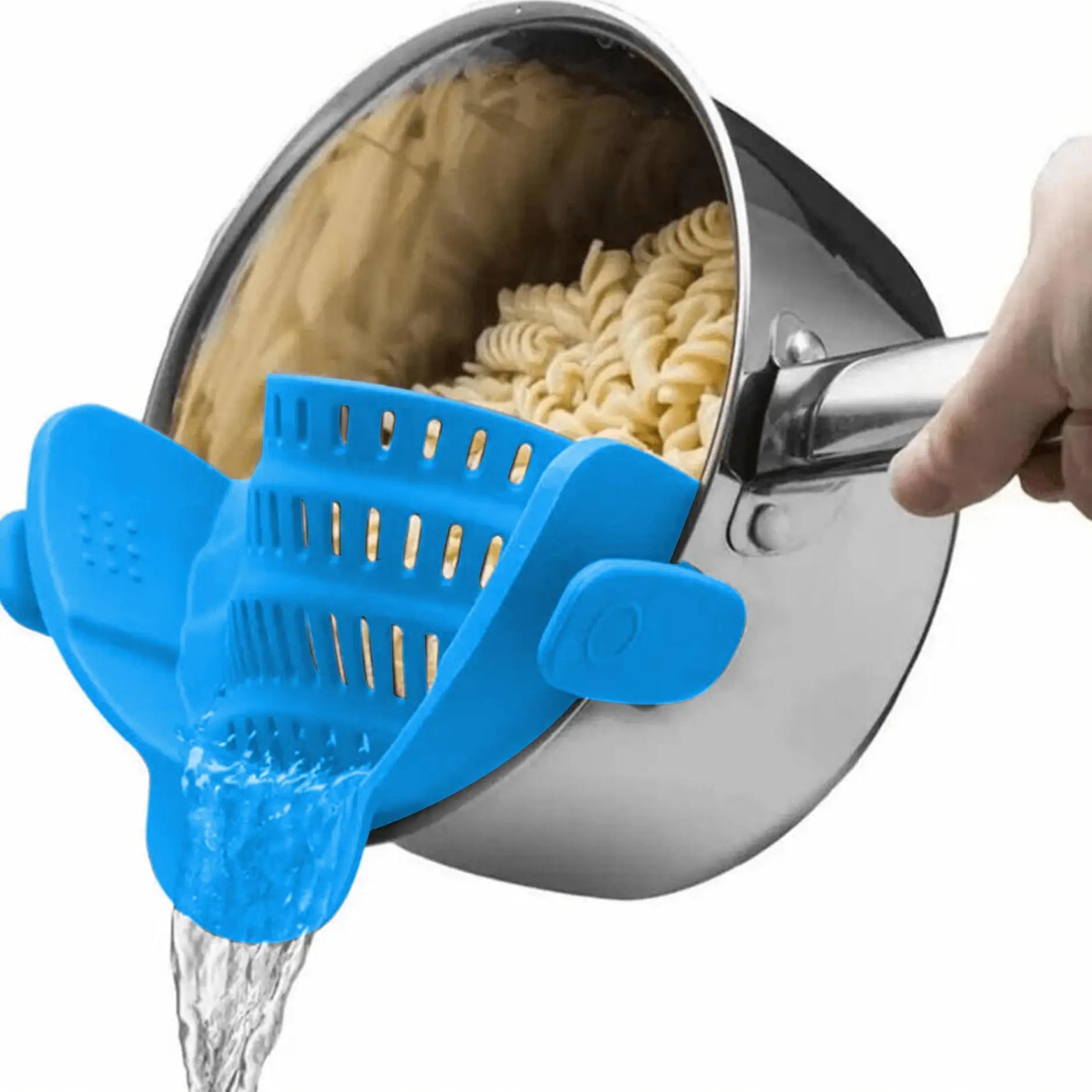 Kitchen Charm™ Adjustable Clip-On Pot Strainer