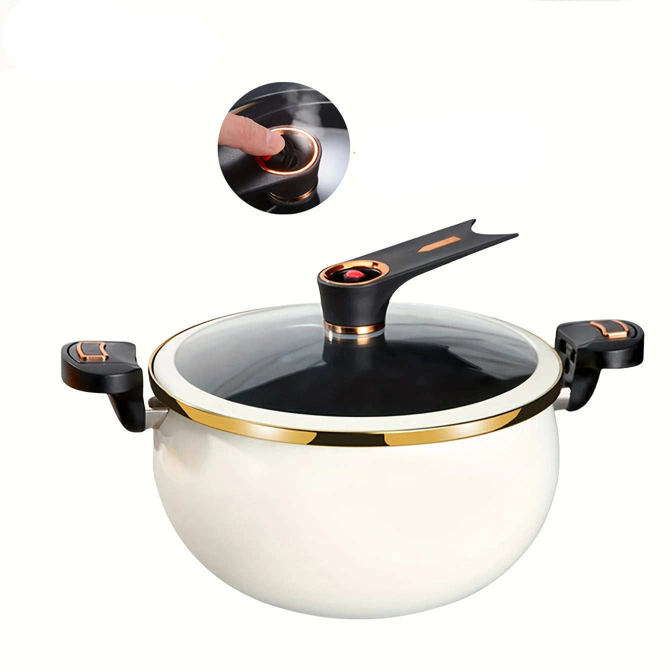 Large Non-Stick Pressure Pot