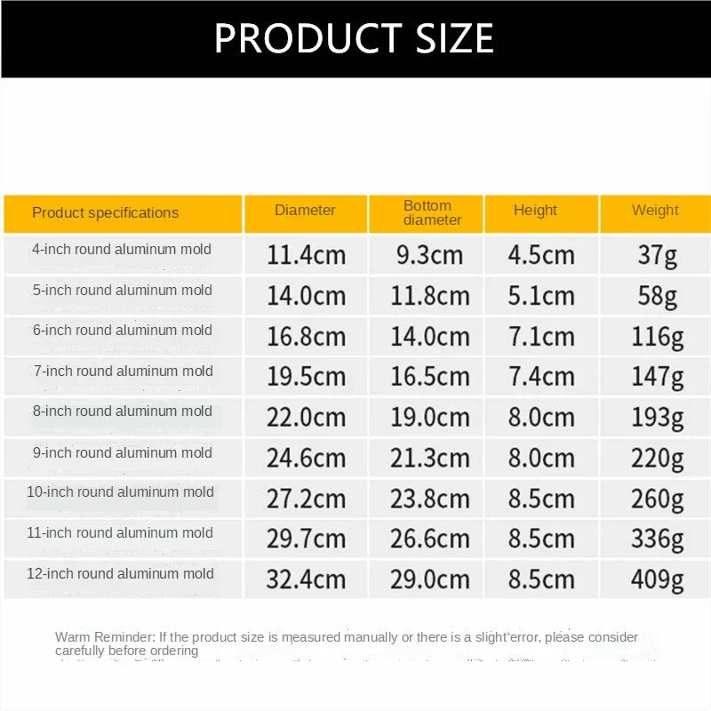 Kitchen Charm™ Aluminum Round Cake Pan