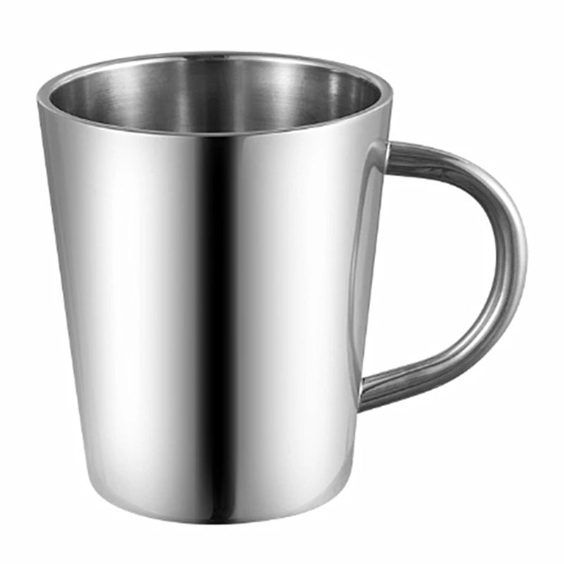 Kitchen Charm™ Double Wall Stainless Steel Coffee Mug