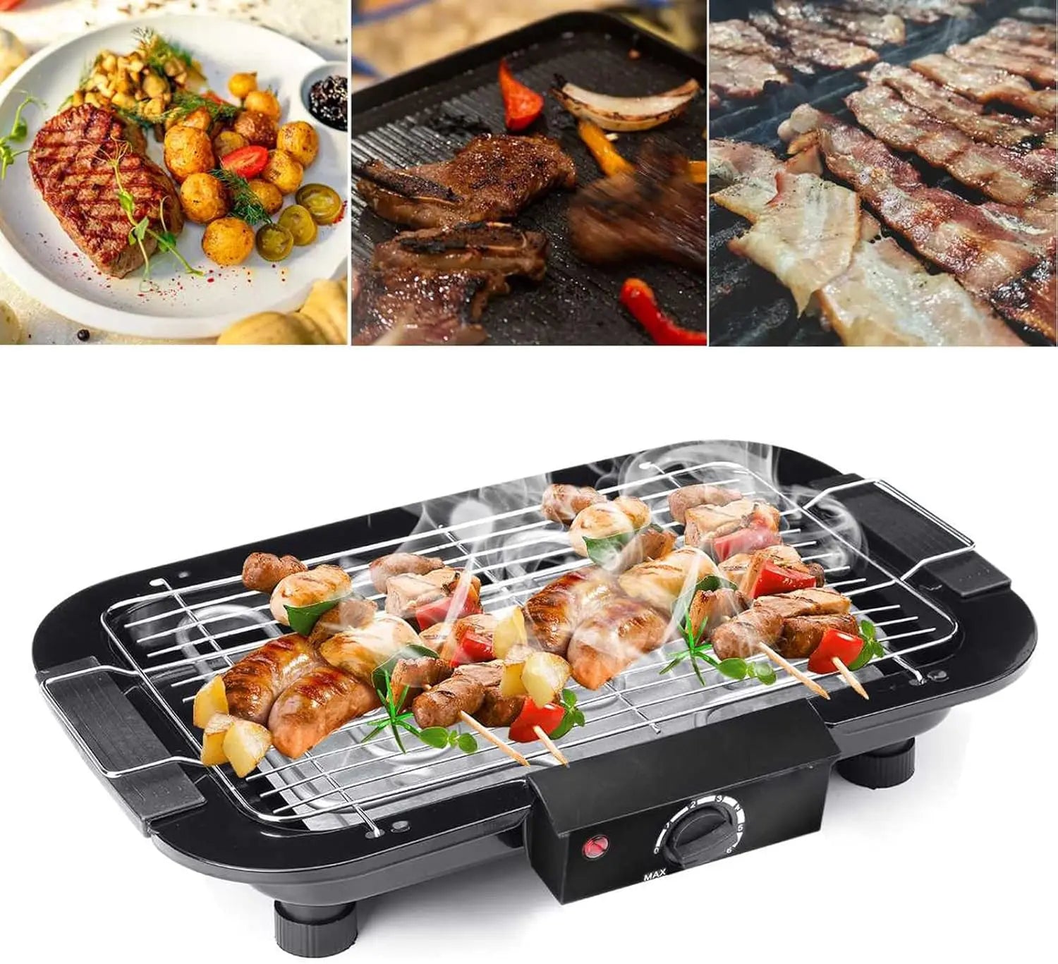 Smokeless Electric Grill